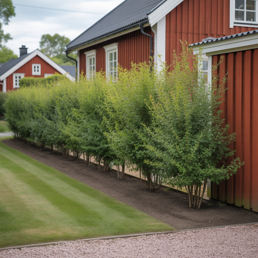 2.Tips for att plantera hack som insynsskydd