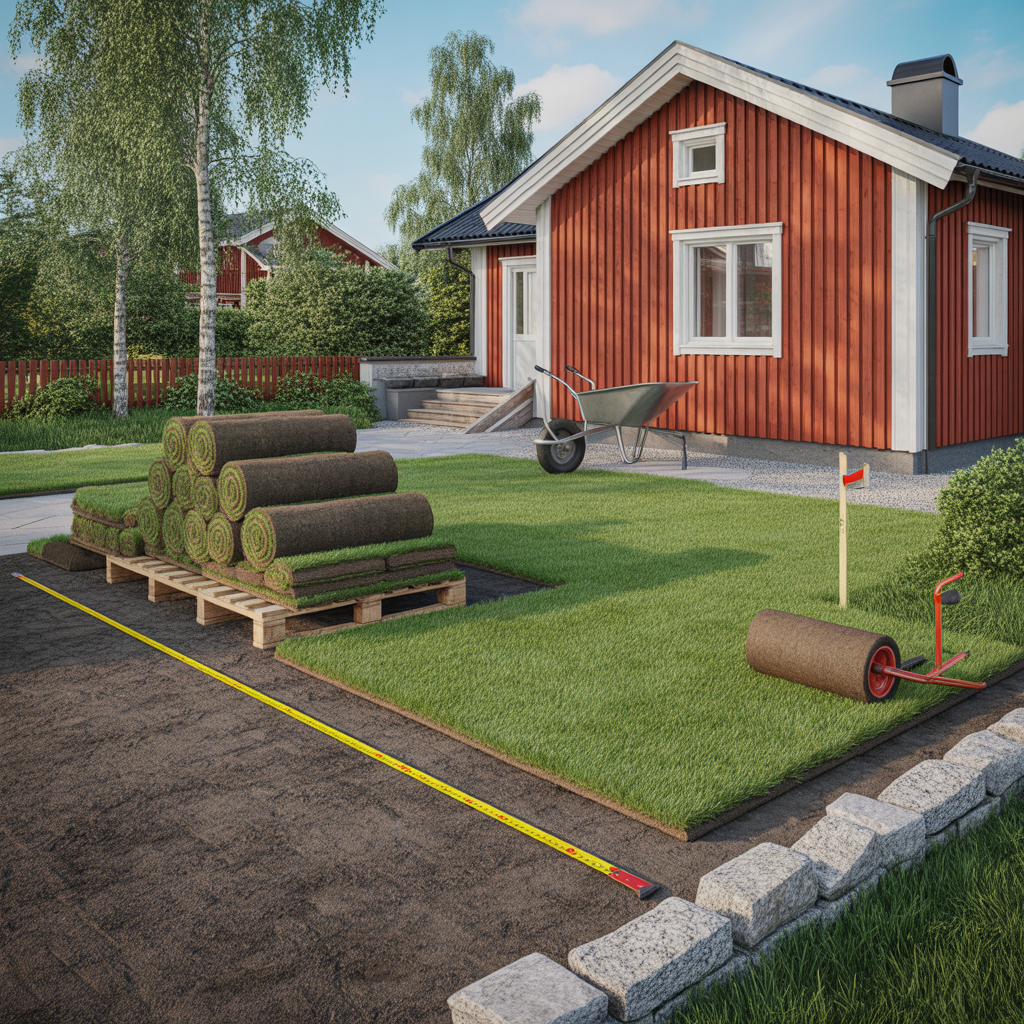 vad kostar rullgras per kvadratmeter 2025 faktorer och rad