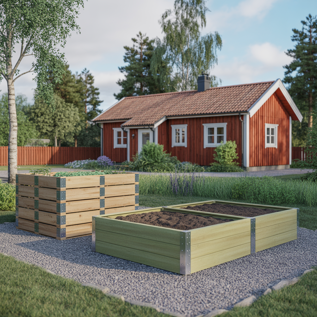 pallkragar eller upphojda baddar jamforelse och kostnad